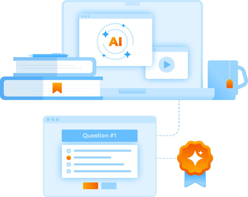 TAISE Exam Bundle Illustration